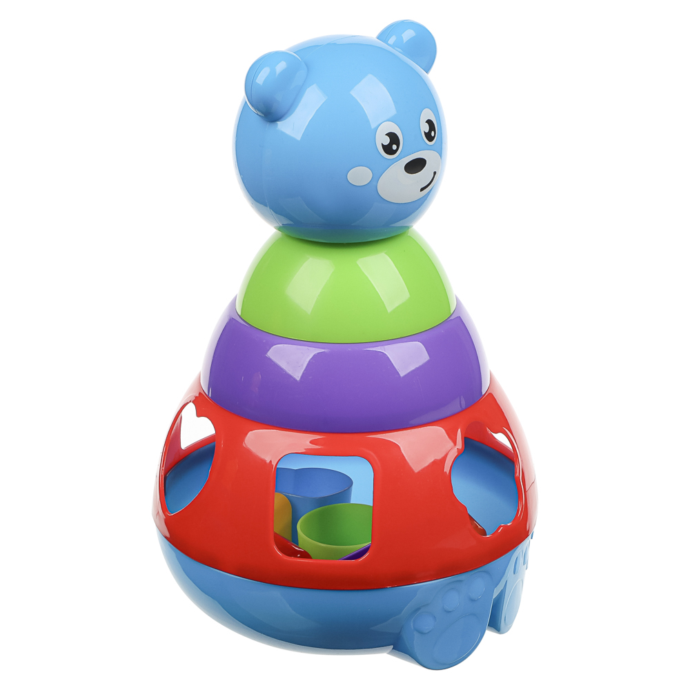 ИГРОЛЕНД Сортер в виде  животного, пластик, 15х10,5х22см, арт.№ 270-010