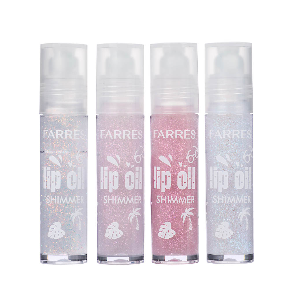 Масло для губ Lip Oil Shimmer, тм Farres, 6 мл, арт.№ 330-657
