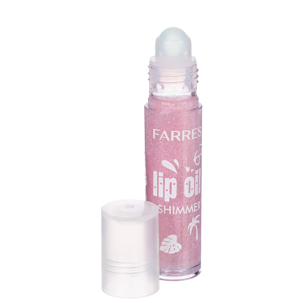 Масло для губ Lip Oil Shimmer, тм Farres, 6 мл, арт.№ 330-657