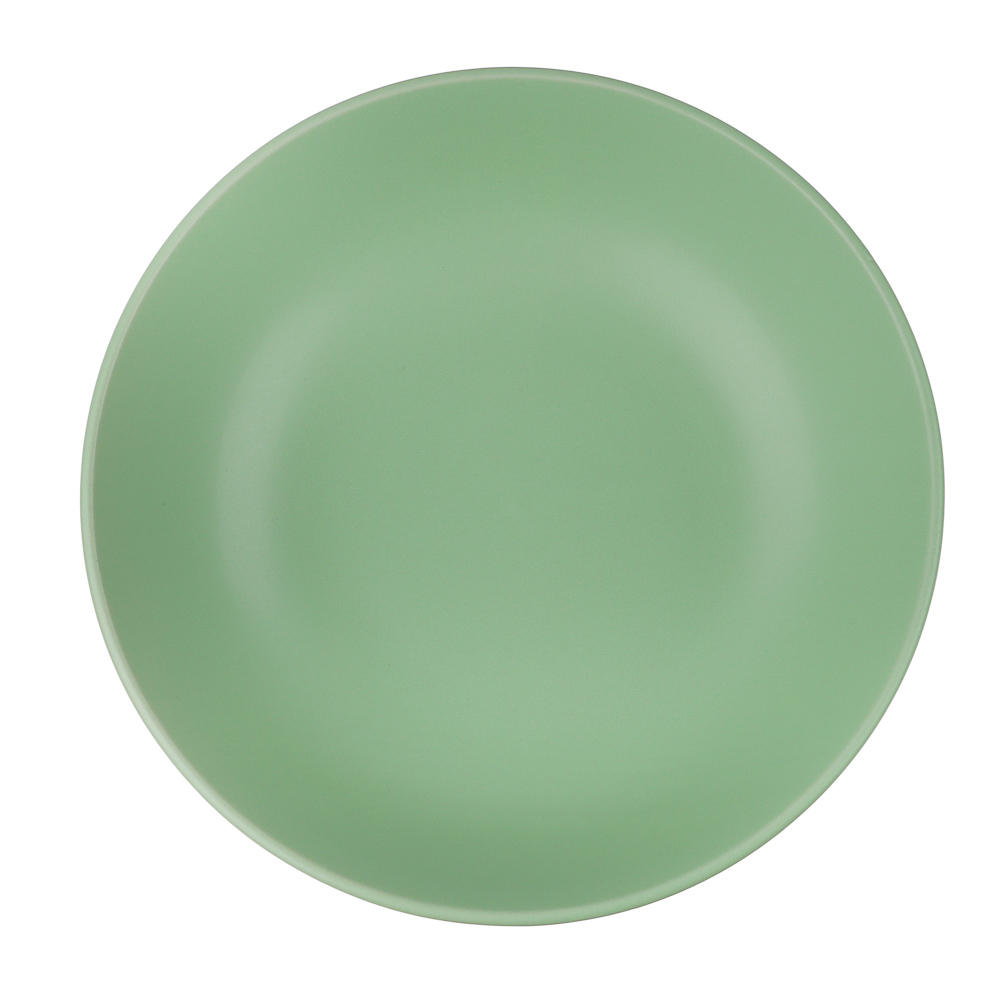 Тарелка для супа/салатник 20см, тм MILLIMI мятный, керамика, арт.№ 824-274