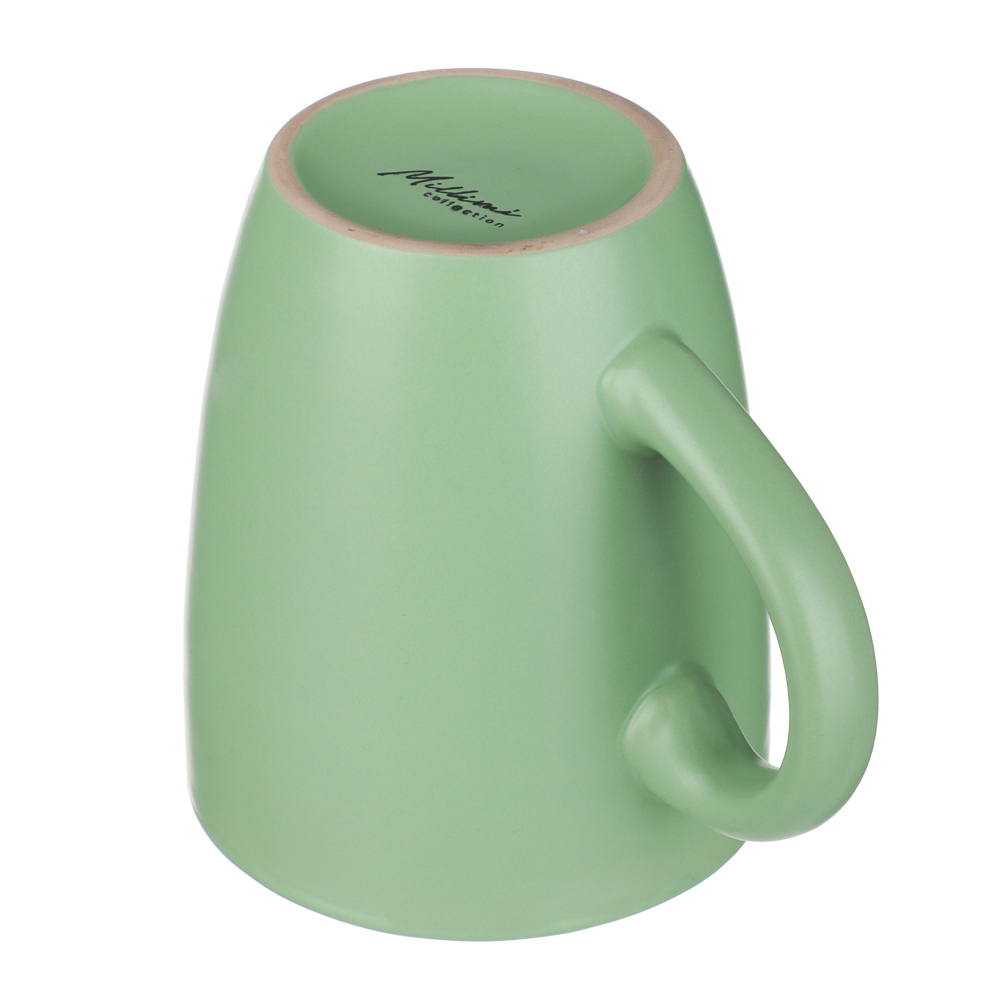 Кружка 350мл, тм MILLIMI мятный, керамика, арт.№ 824-276