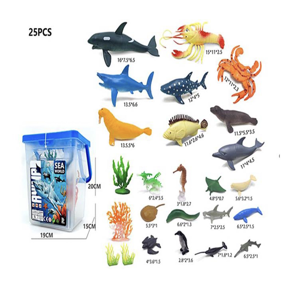 Игровой набор "Животных", пластик, PVS, ИГРОЛЕНД, арт.№ 274-309