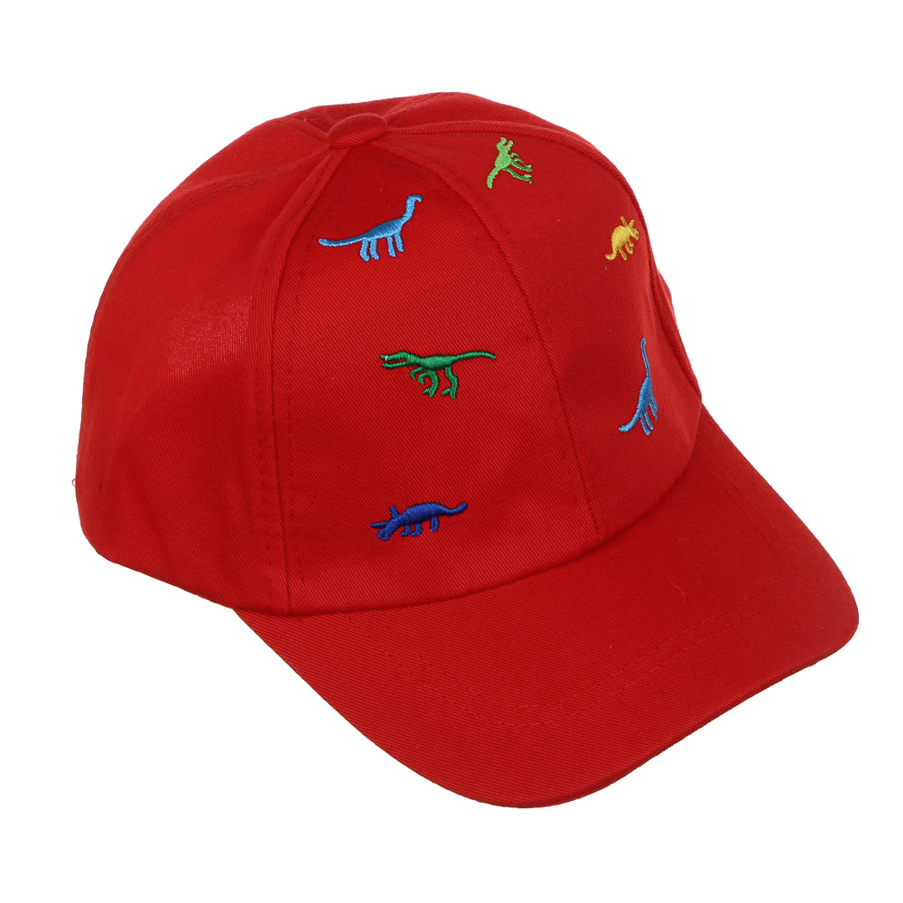 GALANTE Кепка детская, р.52, 30% хлопок, 70% полиэстер, красный, ВЛ25-02, #2, арт.№ 314-934