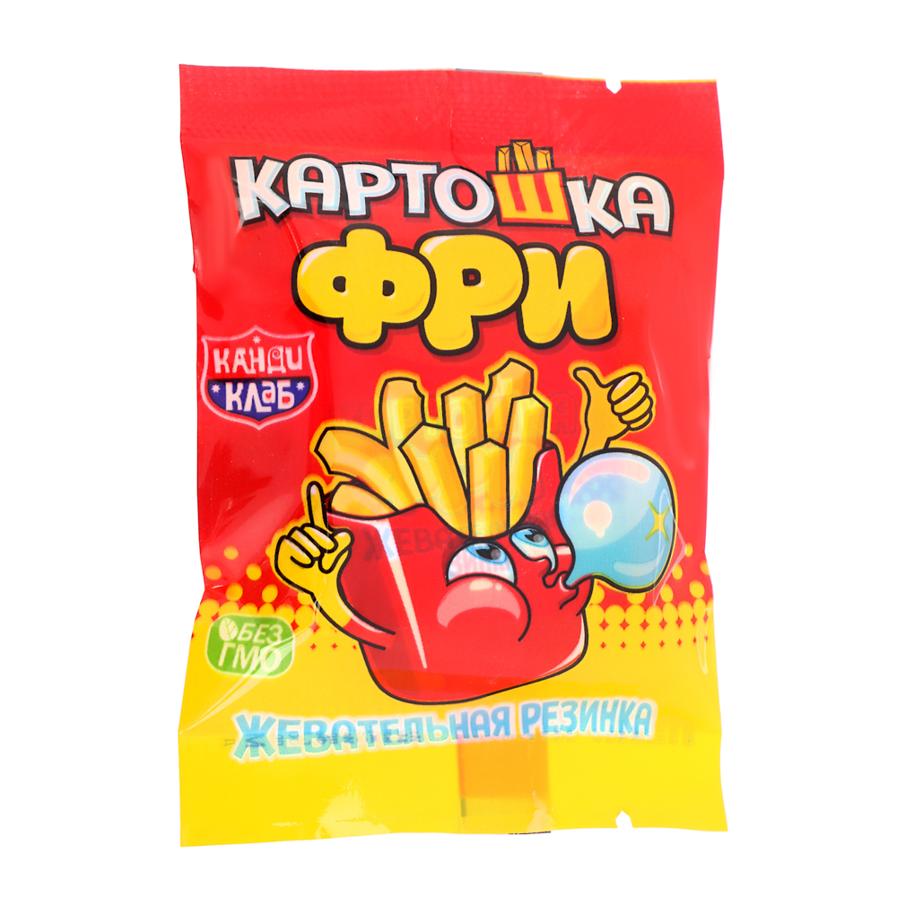 Жевательная резинка "Картошка фри" 15гр, арт.№ 347-366