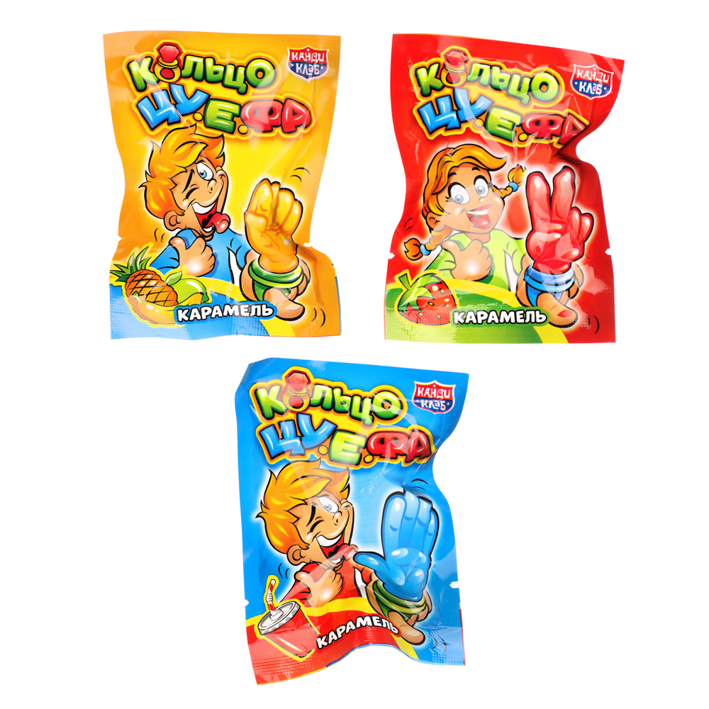 Карамель "Кольцо Цу Е Фа" ассорти 10гр, арт.№ 347-367