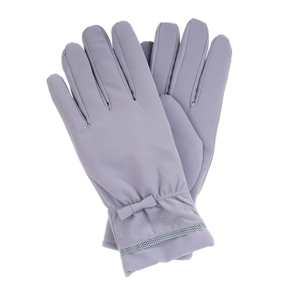 GALANTE Перчатки женские водоотталкив., контактные, р.18-20, 100% полиэстер, цвета в ас-те, ОЗ25-02, арт.№ 363-418