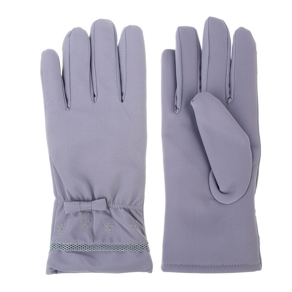 GALANTE Перчатки женские водоотталкив., контактные, р.18-20, 100% полиэстер, цвета в ас-те, ОЗ25-02, арт.№ 363-418