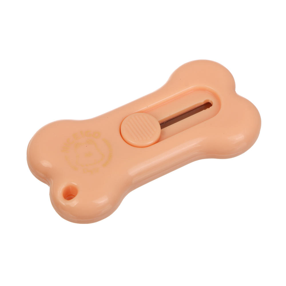 Нож канцелярский "Минисо Стайл" 6х3,2х1см, ABS+SK5, 3 диз., шоу-бокс, арт.№ 532-094