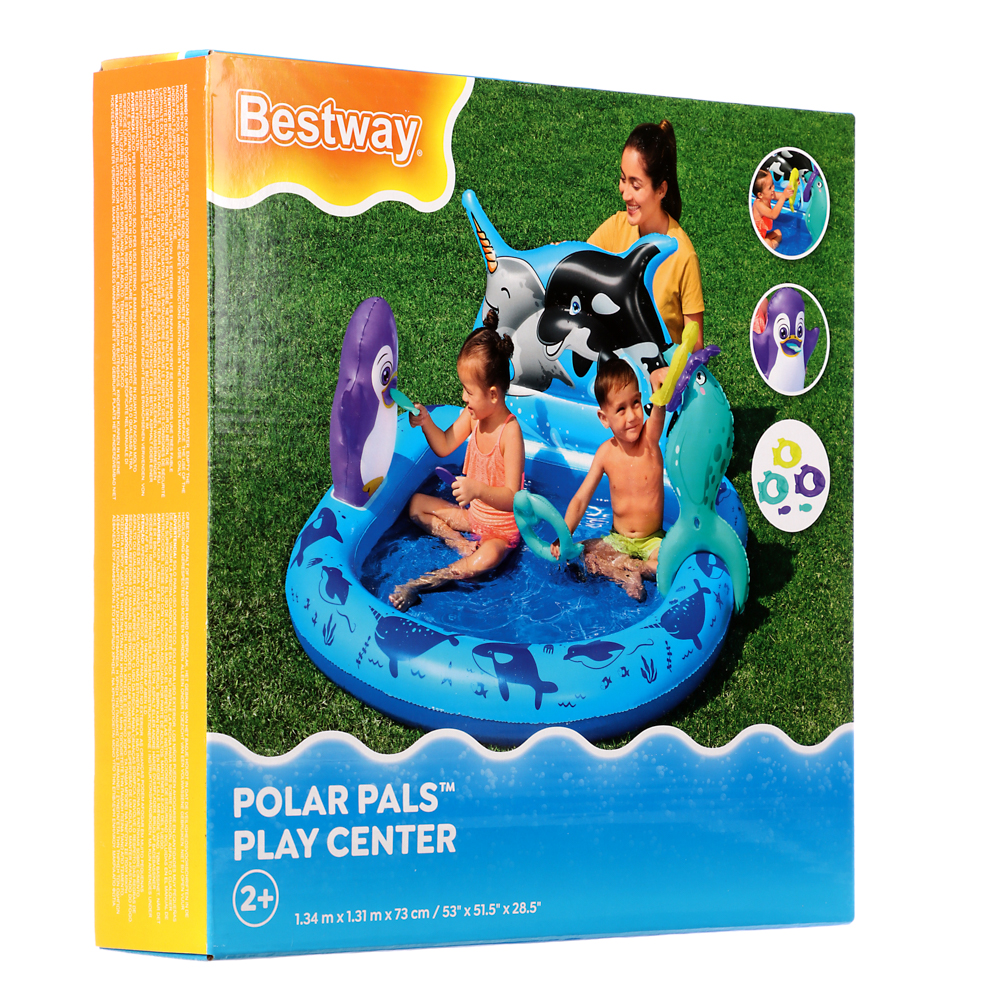 BESTWAY Игровой центр ЦЕНТР POLAR PALS, 134x131x73 см, 53156, арт.№ 029-051
