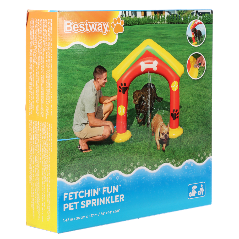 BESTWAY Брызгалка для домашних животных FETCHIN ' FUN, 142x36x127см, 52729, арт.№ 042-051