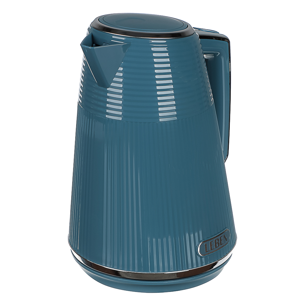 LEBEN Чайник электрический 1,7л пластик, 139, арт.№ 291-139