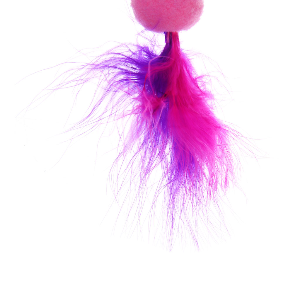 Набор игрушек для кошек тм VETTA, пластик, перо, 18см, 2шт, арт.№ 273-570