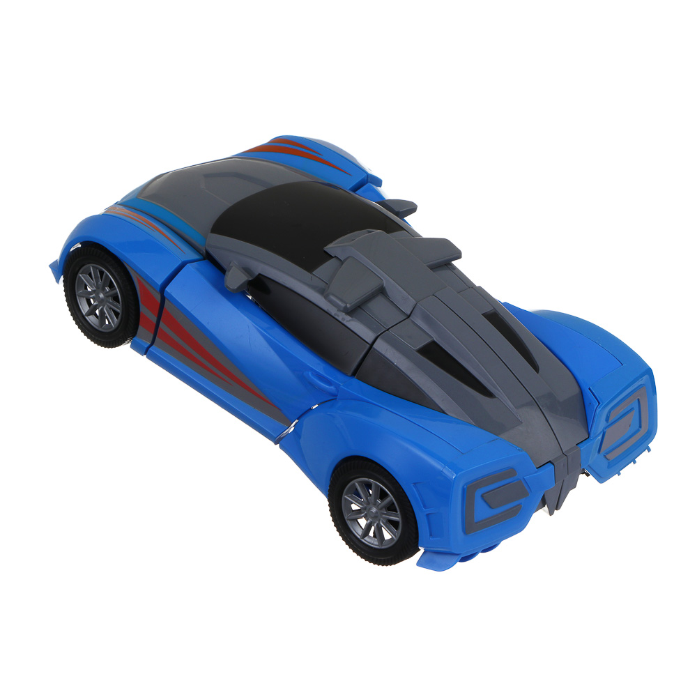 ИГРОЛЕНД Робот трансформирующийся "Спорткар", ABS, 29,5х29,5х9,5, 2 дизайна, арт.№ 296-132