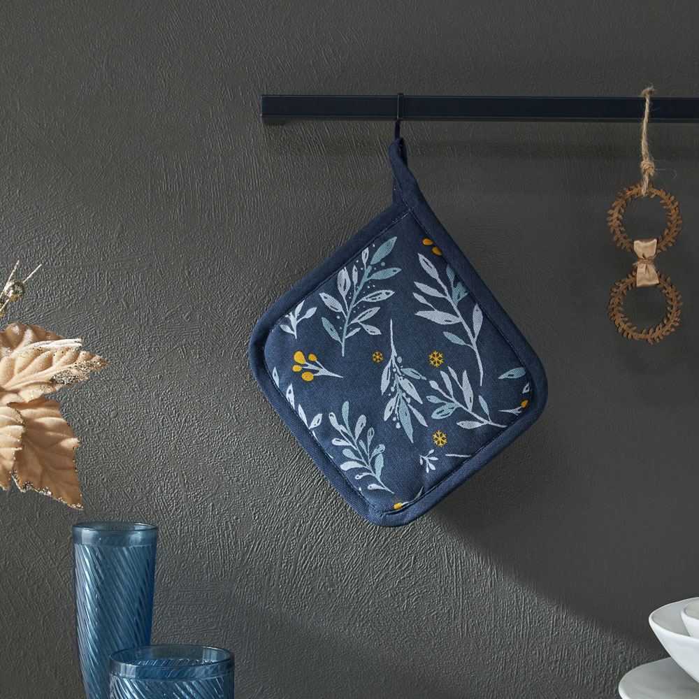 PROVANCE Ноэль Прихватка, 100% хлопок, 20х20см, синий, арт.№ 492-151