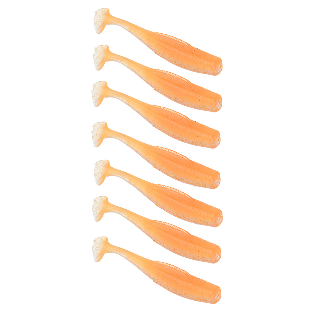 KAIDA Приманка силиконовая РИППЕР 3", 8см, 4гр, HT006, 7шт, арт.№ 145-270