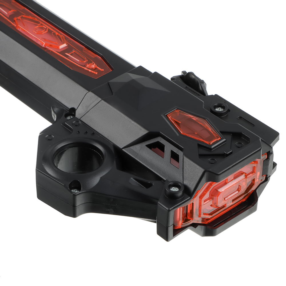 ИГРОЛЕНД Меч световой "Галактический воин", свет, звук, АКБ, USB, ABS, 37х12х5 см, 4 дизайна, арт.№ 261-793