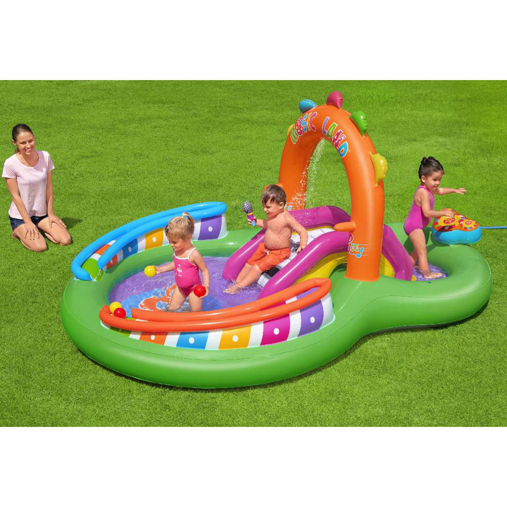 BESTWAY Игровой центр МУЗЫКАЛЬНЫЕ БРЫЗГИ, 295x190x137см, 53117, арт.№ 029-011