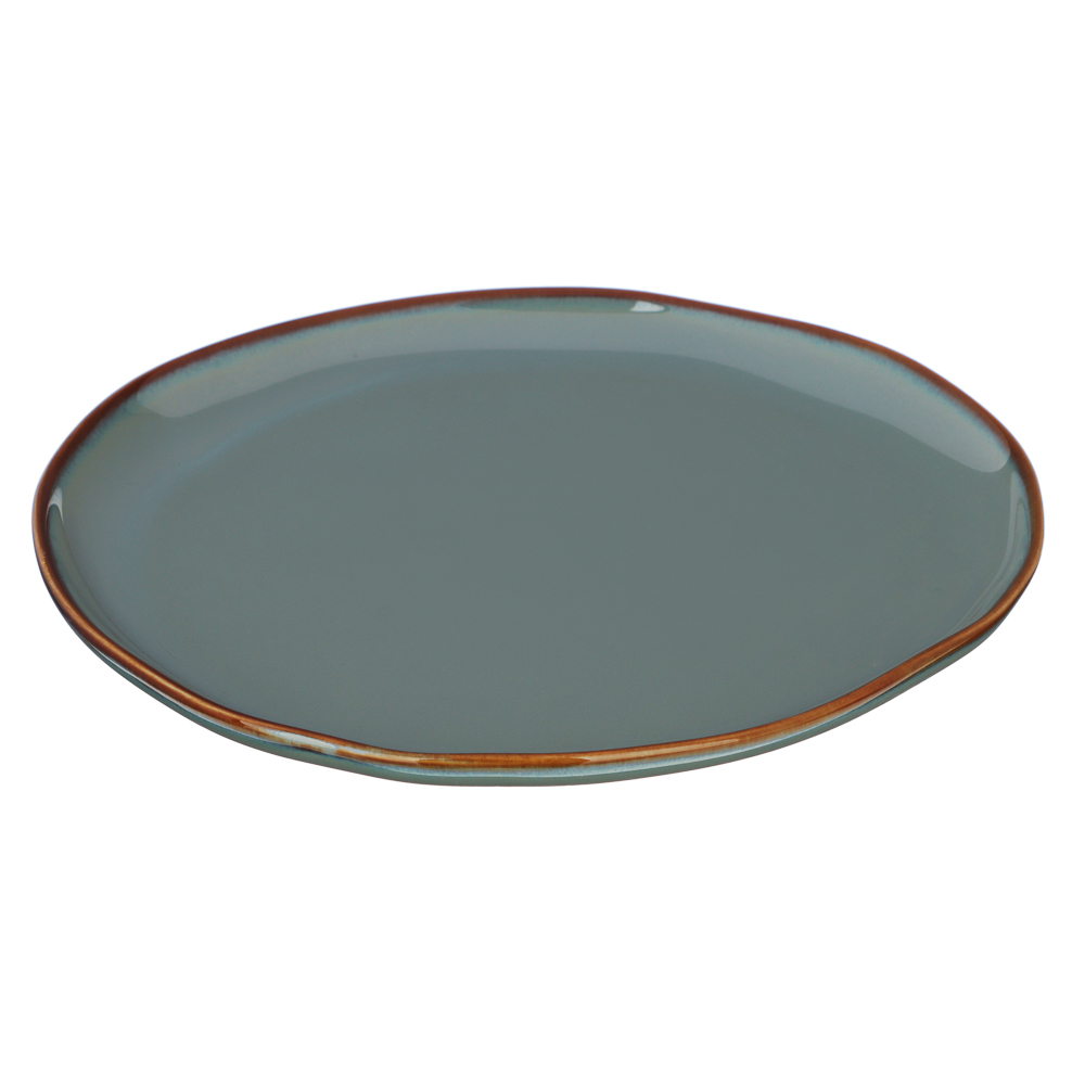 Ivlev Chef Органика Тарелка закусочная, 21х2см, фарфор, серый, арт.№ 816-379