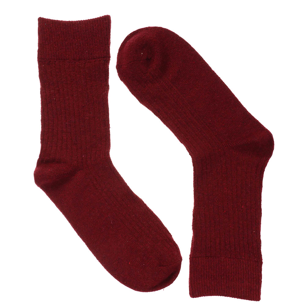 Носки женские "полушерсть" в рубчик, 65% полушерсть, 15% акрил, 10% спандекс, 10% эл, р. 36-39, rib1, арт.№ 019-525