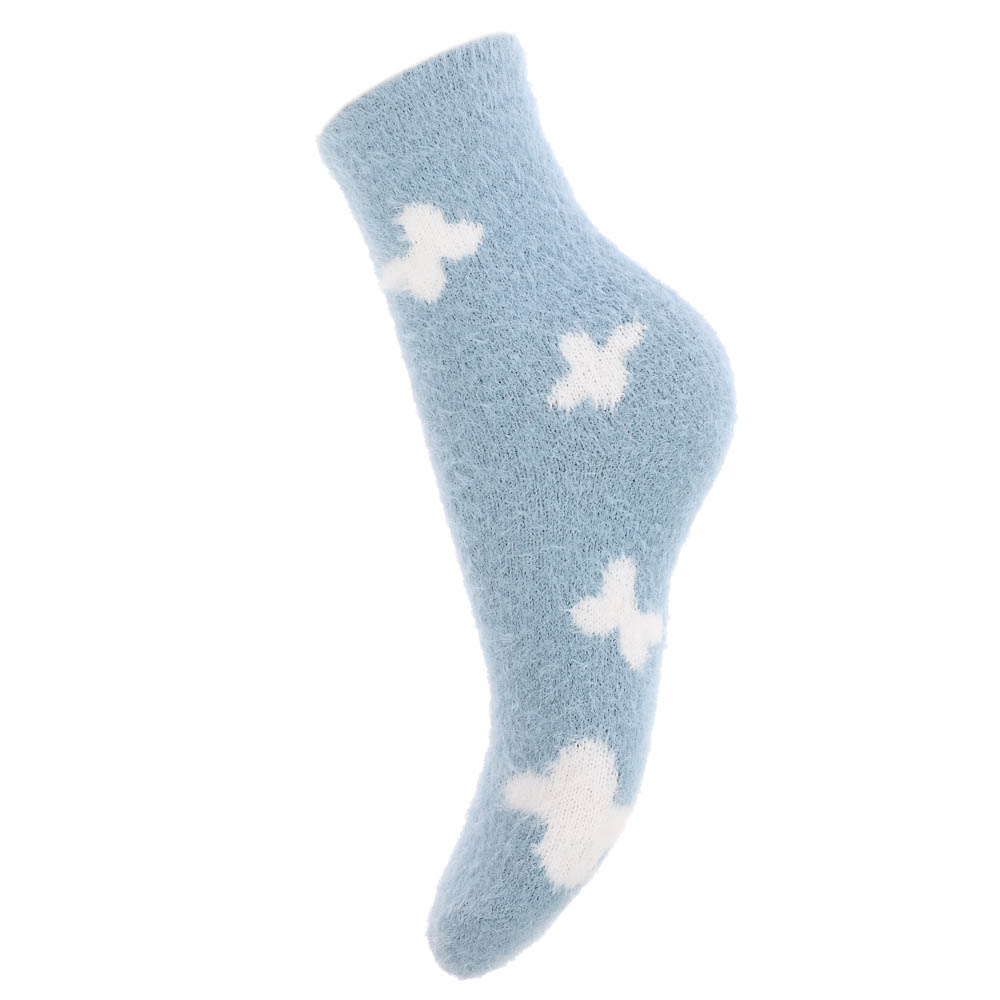 Носки женские с имитацией норки р. 36-39, 98% полиэстер, 2% спандекс, RSQ6, арт.№ 019-526