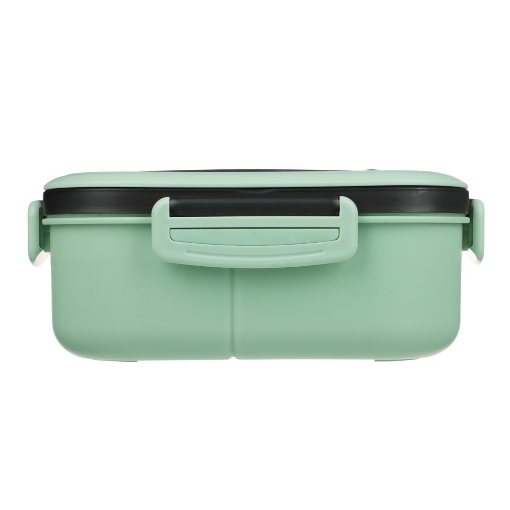 Ланч-бокс, 1200мл, со столовыми приборами (ложка вилка) РР, арт.№ 841-889