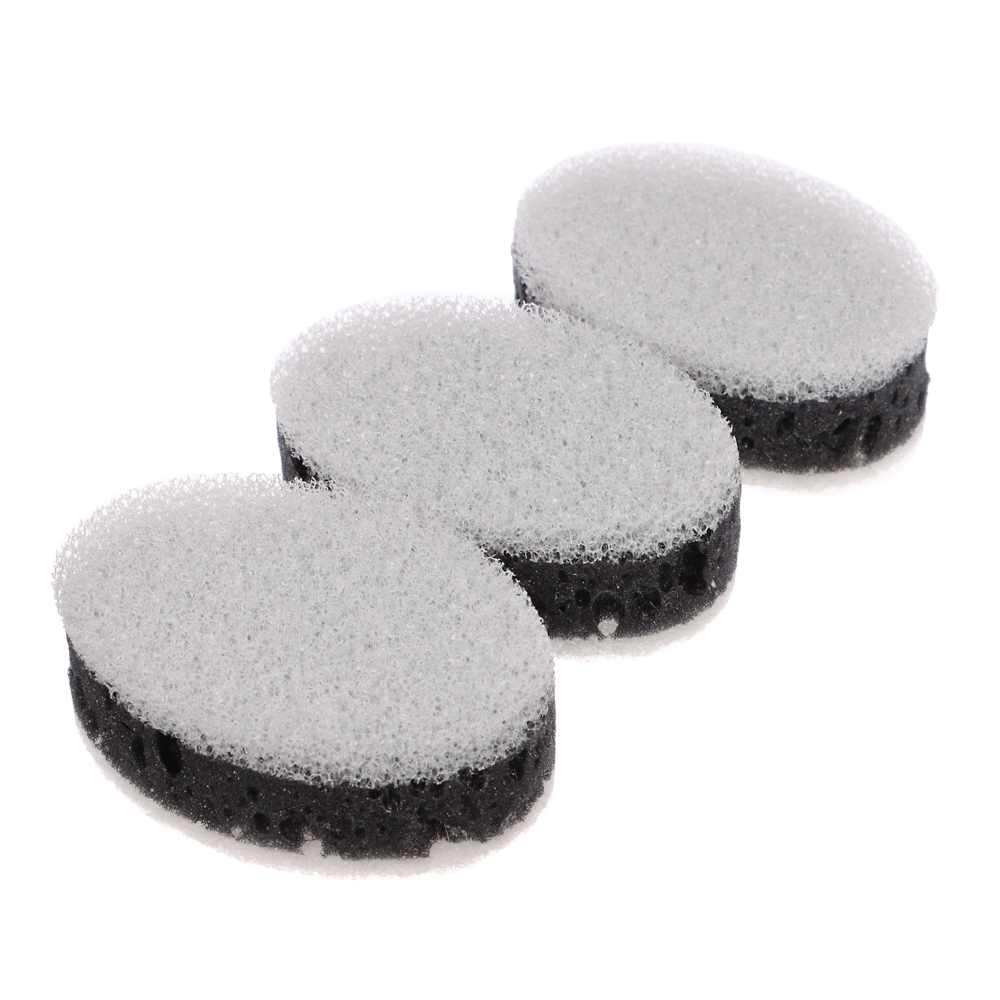 Губка для посуды RILLY 95x65x35мм "LOTY", 3 шт, черно-белый, двойной абразив, арт.№ 441-275