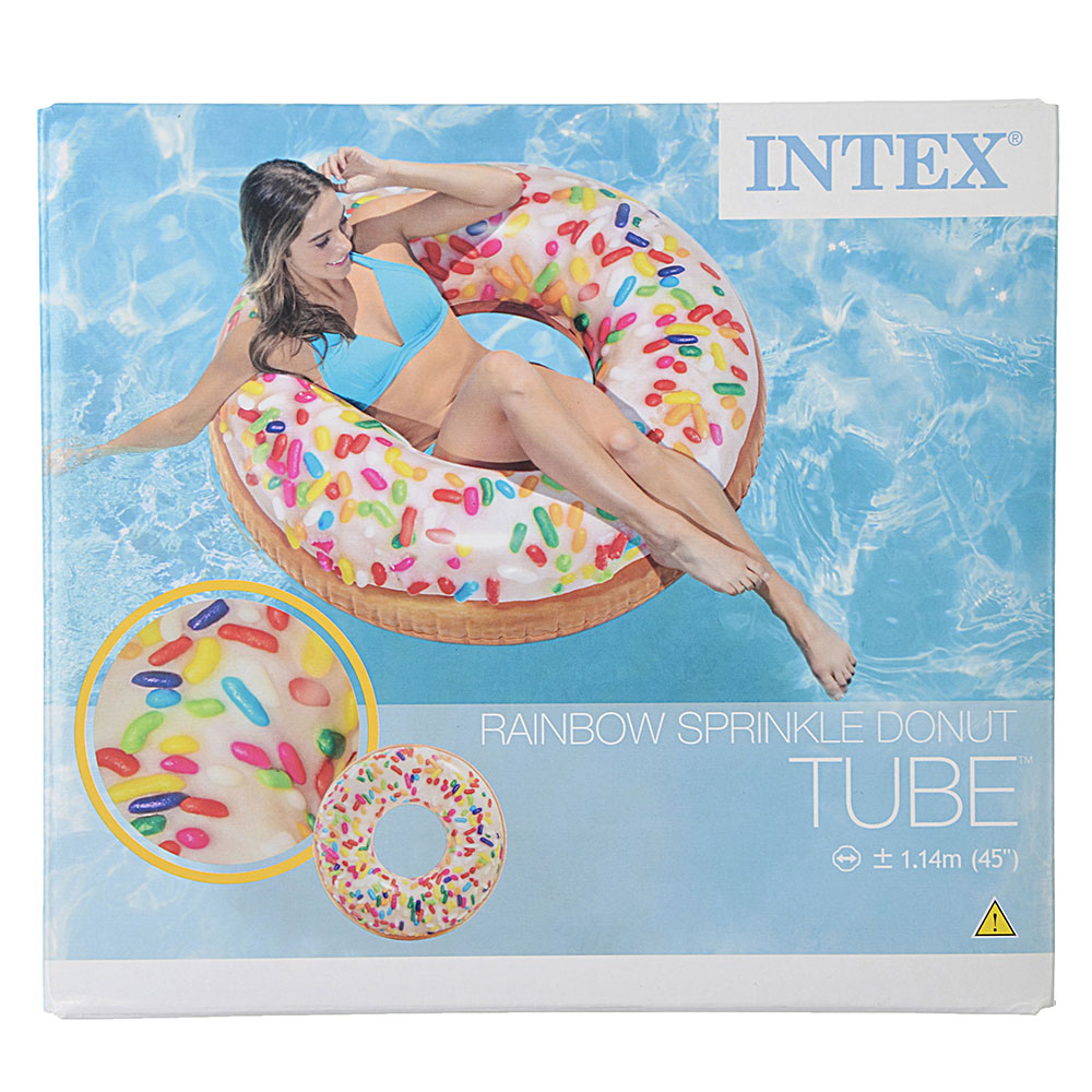 INTEX Круг "пончик", Возраст 9+, 99х25 см, 56263NP, арт.№ 055-001