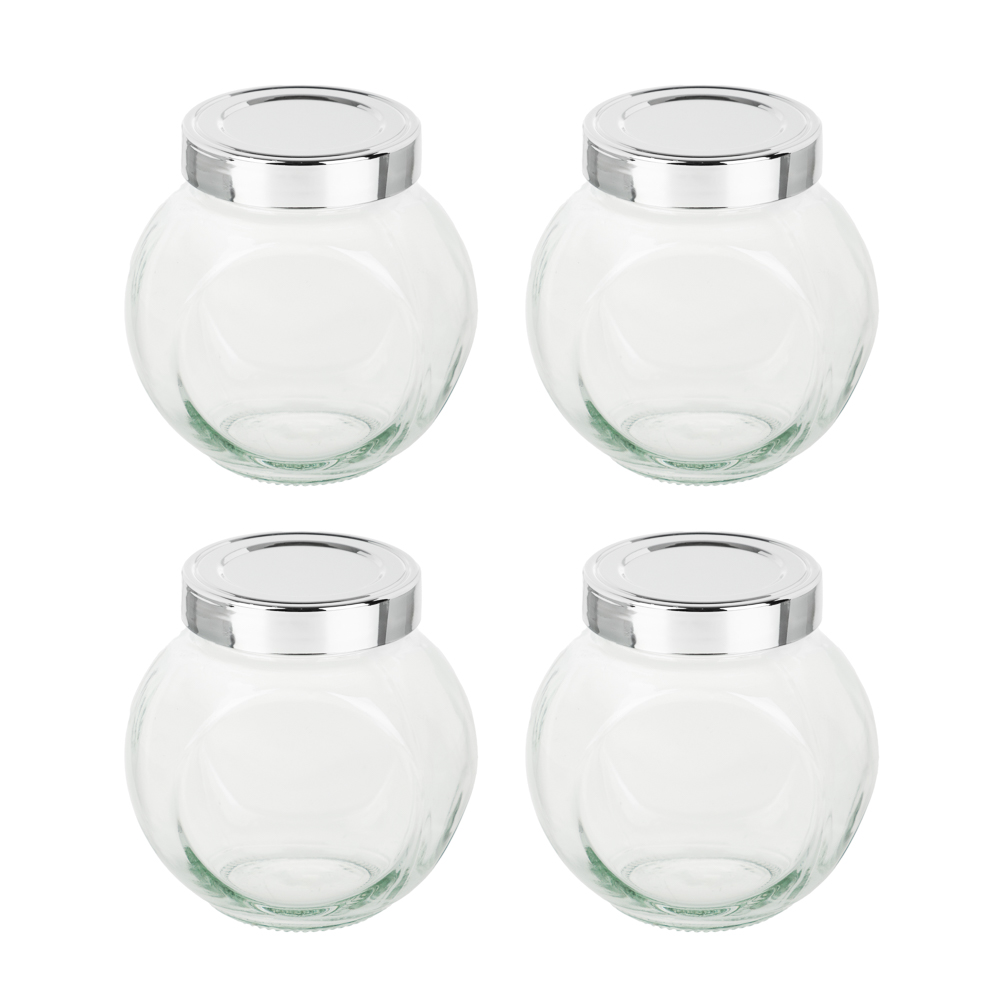 VETTA Набор банок для специй 4шт., 200мл, стекло, арт.№ 828-332