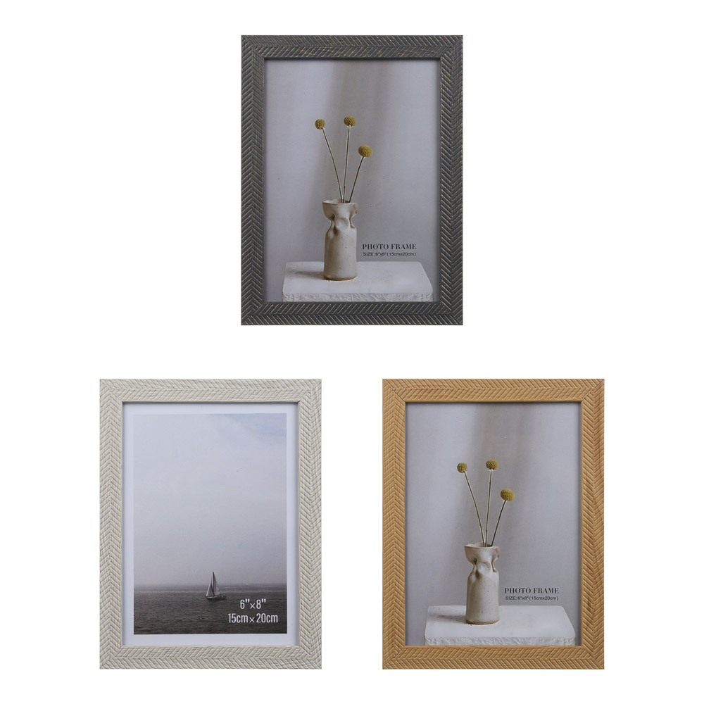 Фоторамка, 15х20 см, "Колос", пластик, 3 цвета, LADECOR, арт.№ 520-943