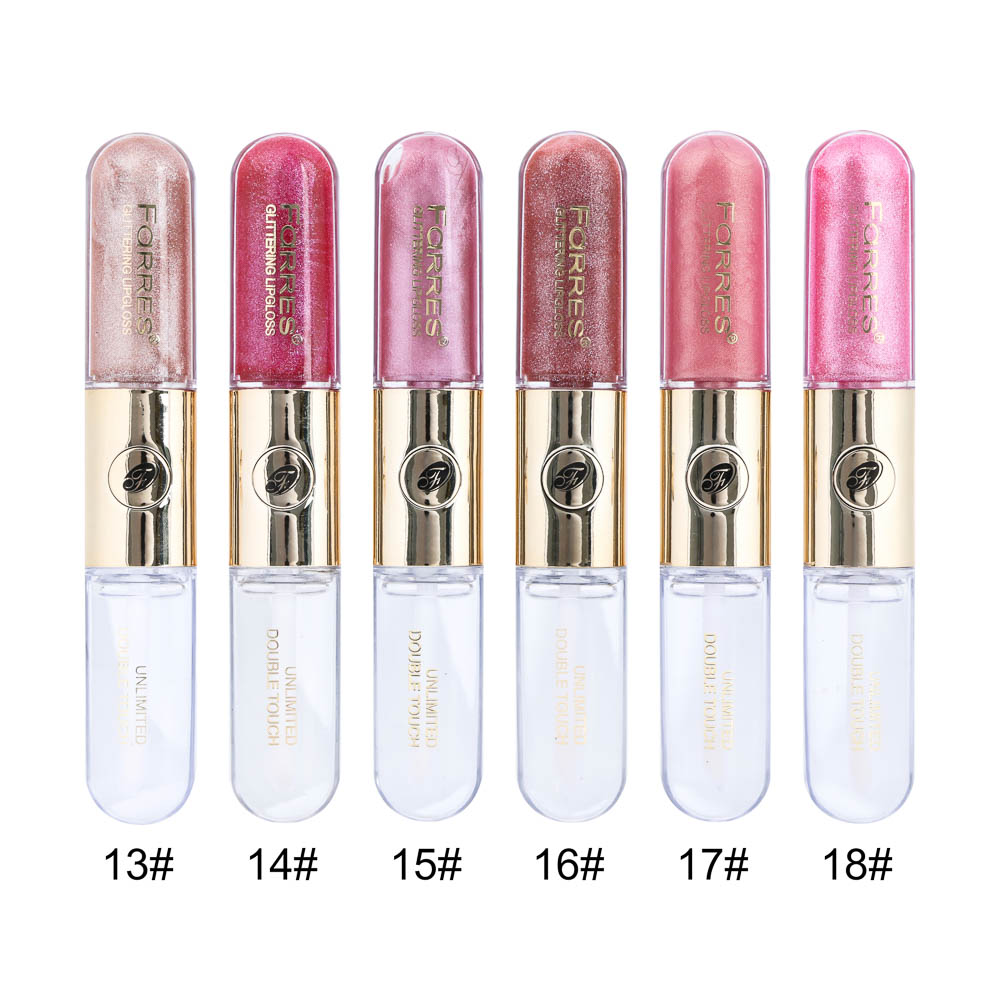 Сияющий блеск + масло для губ 2 в 1, тм Farres, 10 мл, арт.№ 330-659