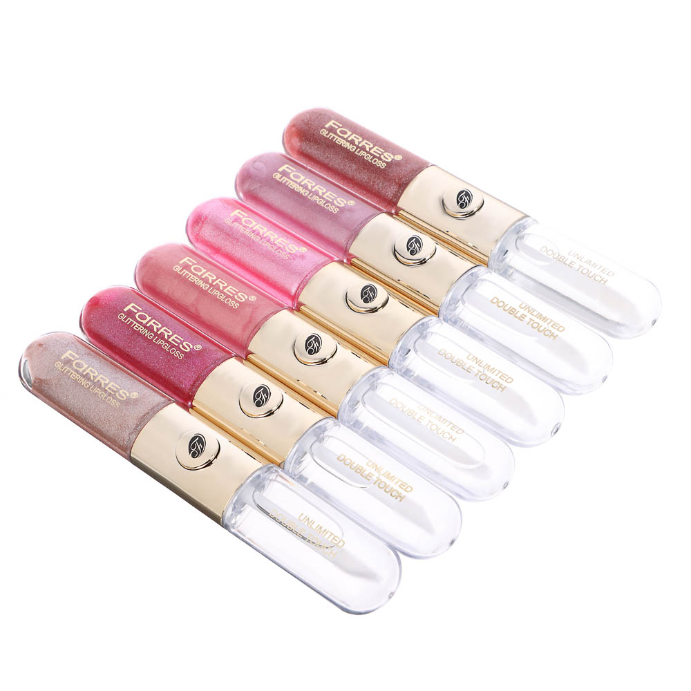 Сияющий блеск + масло для губ 2 в 1, тм Farres, 10 мл, арт.№ 330-659