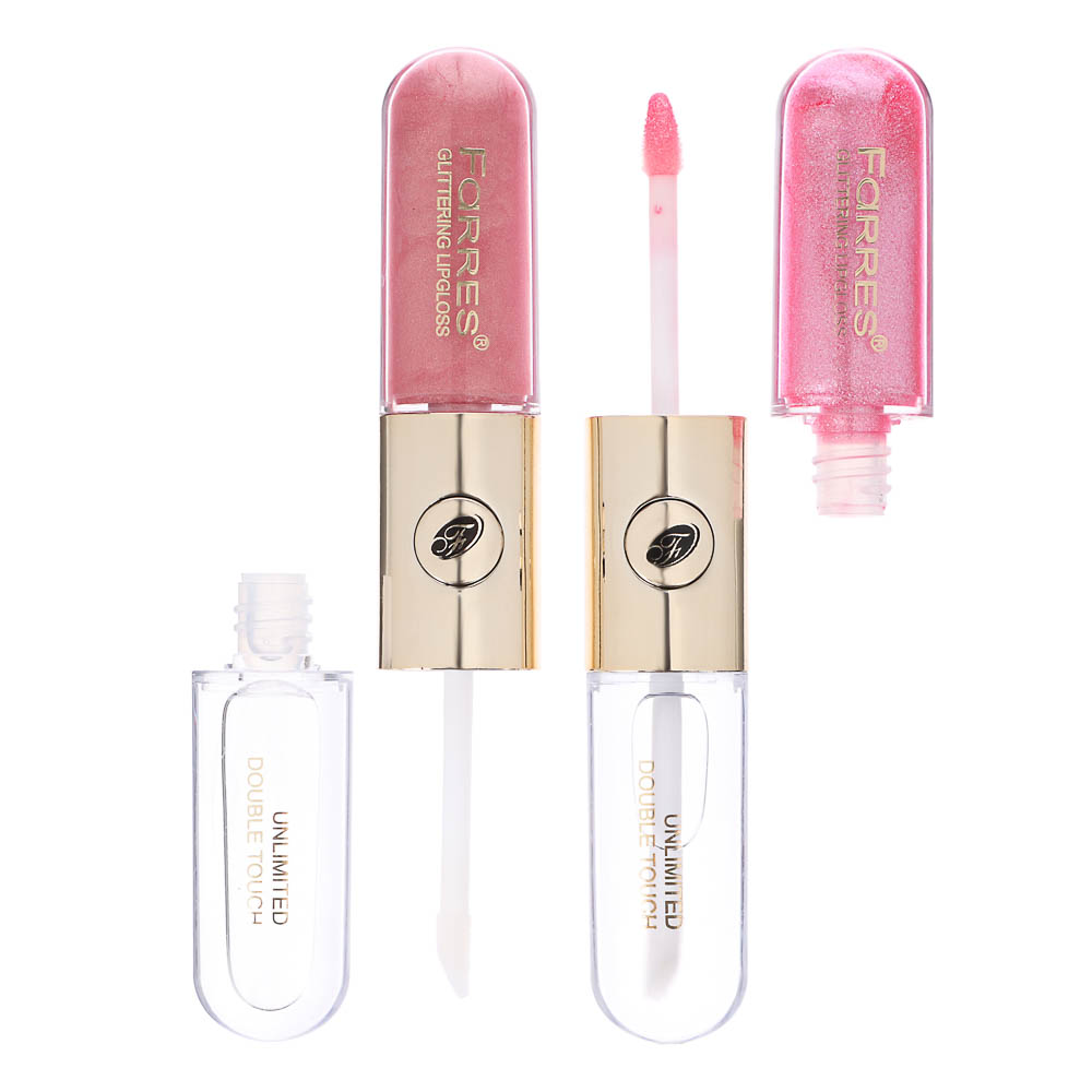 Сияющий блеск + масло для губ 2 в 1, тм Farres, 10 мл, арт.№ 330-659