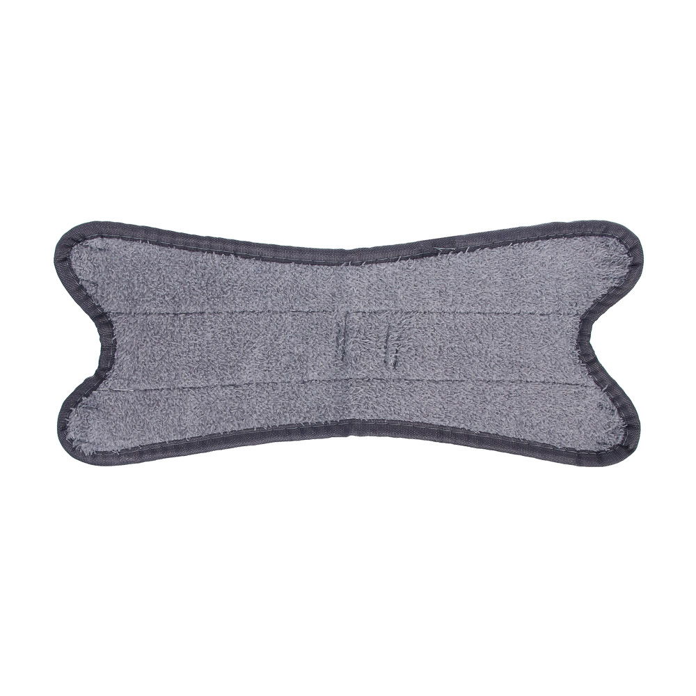 Насадка для швабры арт. 444-022 тм Vetta, 34х14 см, 22 гр., микрофибра, серая, арт.№ 444-437