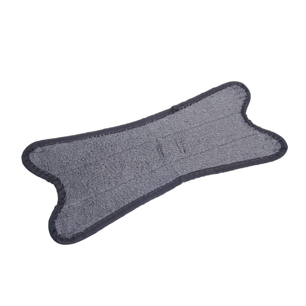 Насадка для швабры арт. 444-022 тм Vetta, 34х14 см, 22 гр., микрофибра, серая, арт.№ 444-437