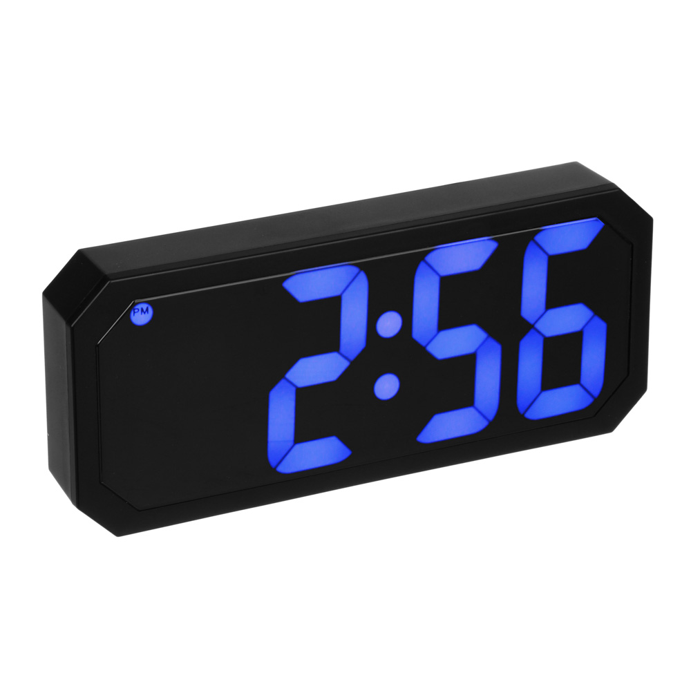 LADECOR CHRONO Будильник электронный, 17x7,5x2,5 см, USB / 1xCR2032 ...