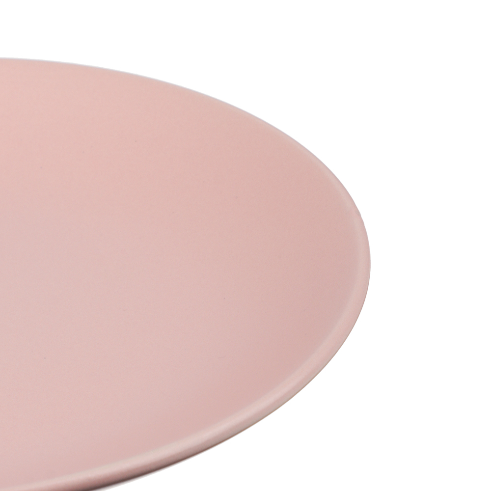 Тарелка подстановочная 26,7см, тм MILLIMI розовый, керамика, арт.№ 824-277