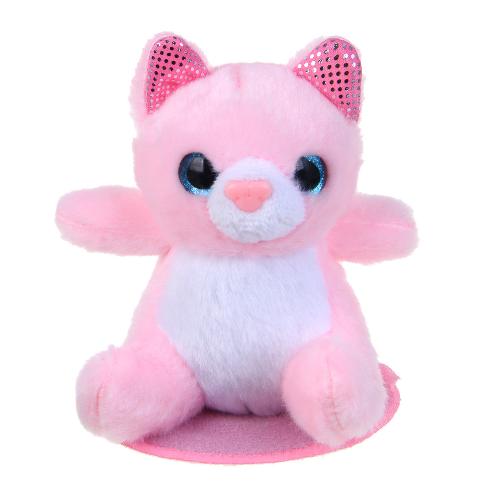 ИГРОЛЕНД Игрушка мягкая "Котёна" на плечо, 10 см, полиэстер, арт.№ 264-456