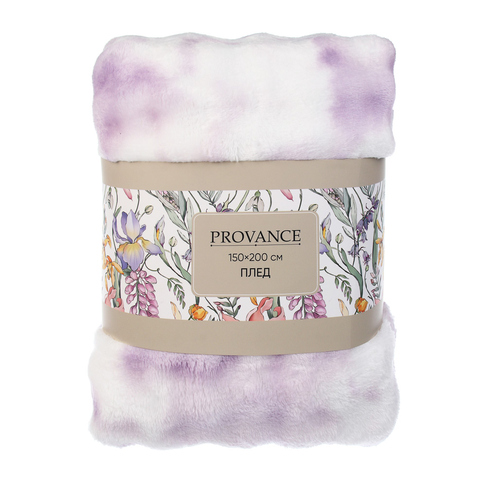 PROVANCE Ботаника Плед бабл 150х200см, 100% полиэстер, 2 цвета, арт.№ 488-169