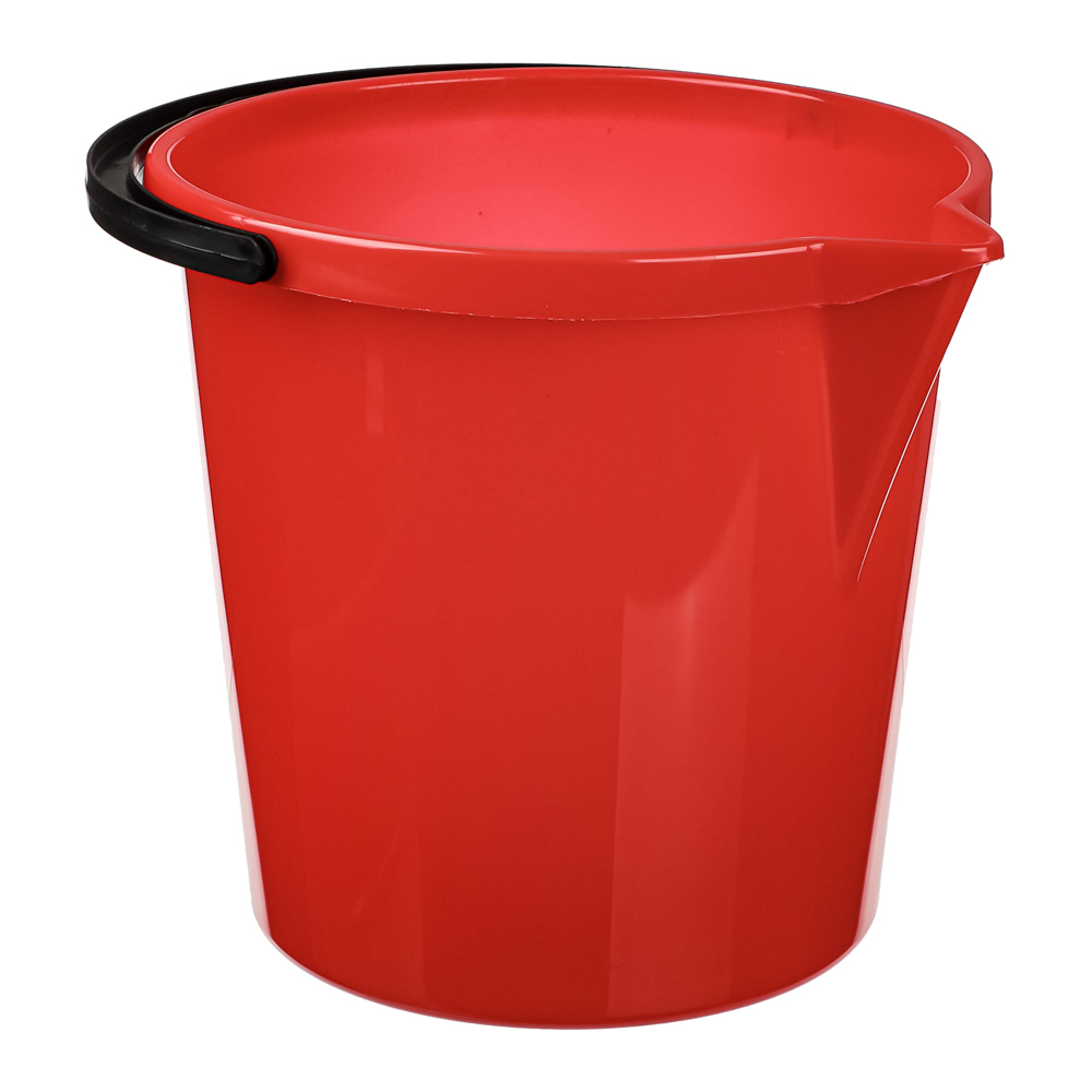 Ведро "Садово-огородное" 11л, с носиком, пластик, 3 цвета, арт.№ 407-079