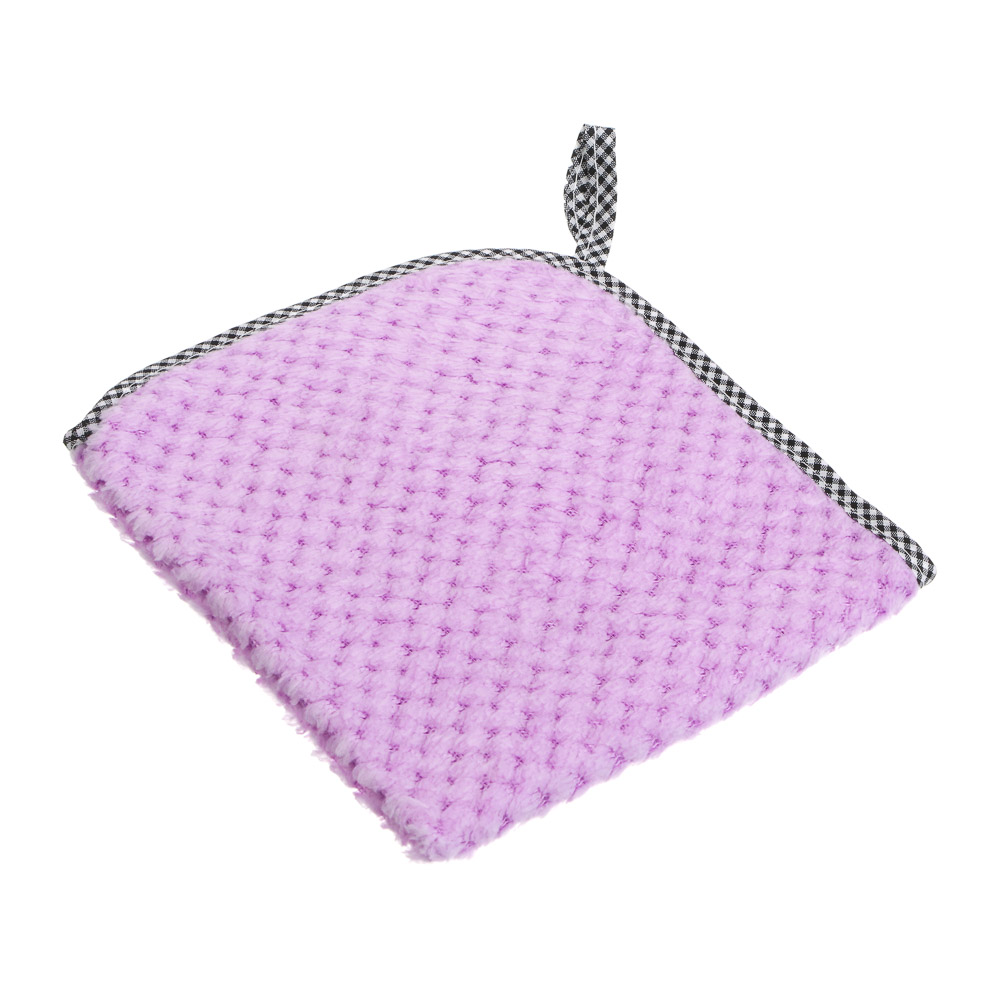 Салфетка универсальная с петелькой тм VETTA, 30x30см, микрофибра 215г/кв.м., 3 цвета, арт.№ 448-366