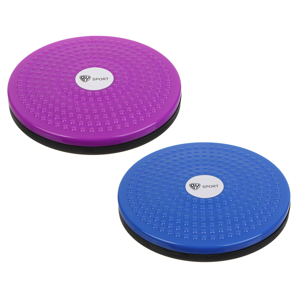 Диск здоровья массажный тм BY SPORT d=25см, ПВХ, 2 цвета, арт.№ 192-132