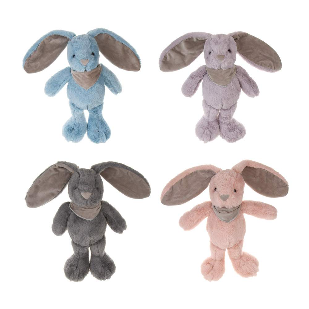 Игрушка мягкая "Зая", полиэстер, ИГРОЛЕНД, 3+, 1811-18, арт.№ 264-556