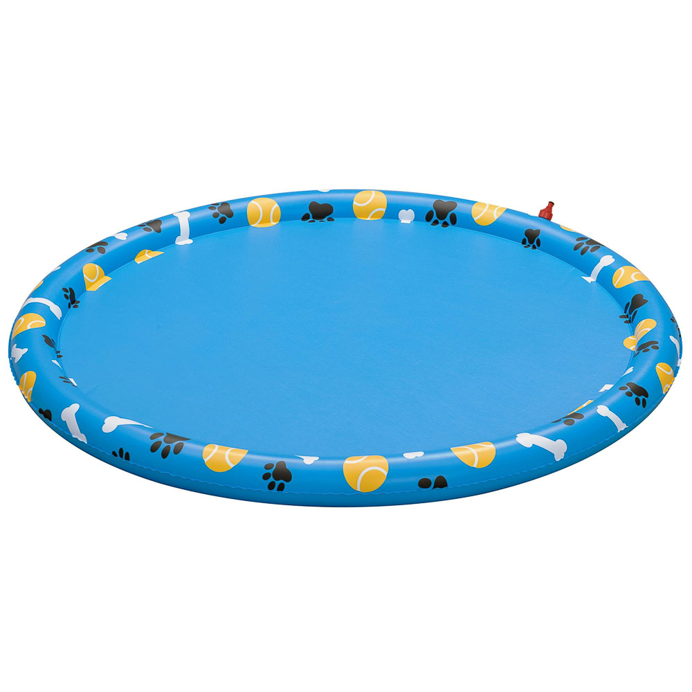 BESTWAY Надувной коврик с фонтанами для домашних животных FETCHIN' FUN, 147см,  Fetchin' Fun Pet, 52, арт.№ 029-053