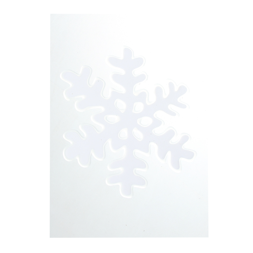 СНОУ БУМ Наклейка на окно Снежинки 15x20 см, ПВХ, арт.№ 336-504