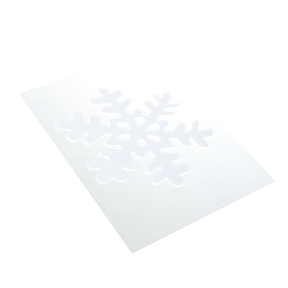 СНОУ БУМ Наклейка на окно Снежинки 15x20 см, ПВХ, арт.№ 336-504