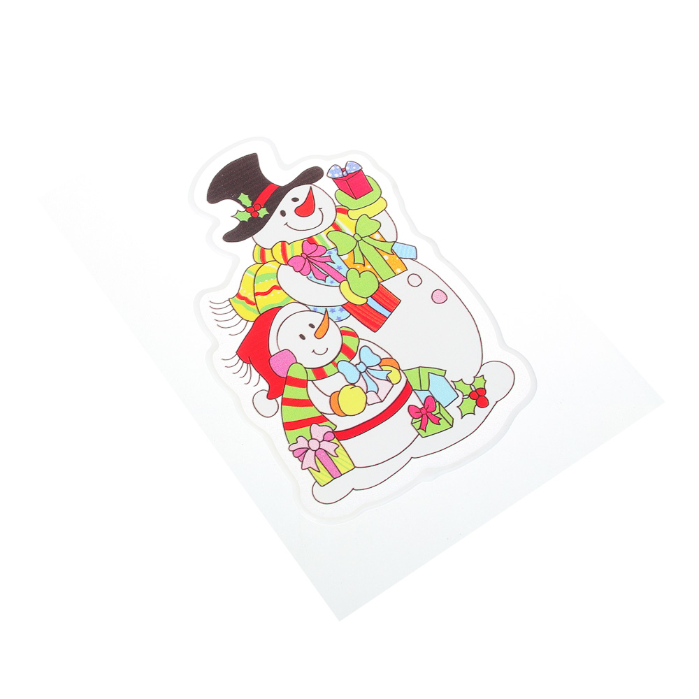 СНОУ БУМ Наклейка декоративная, 15x23 см, ПВХ, арт.№ 336-507