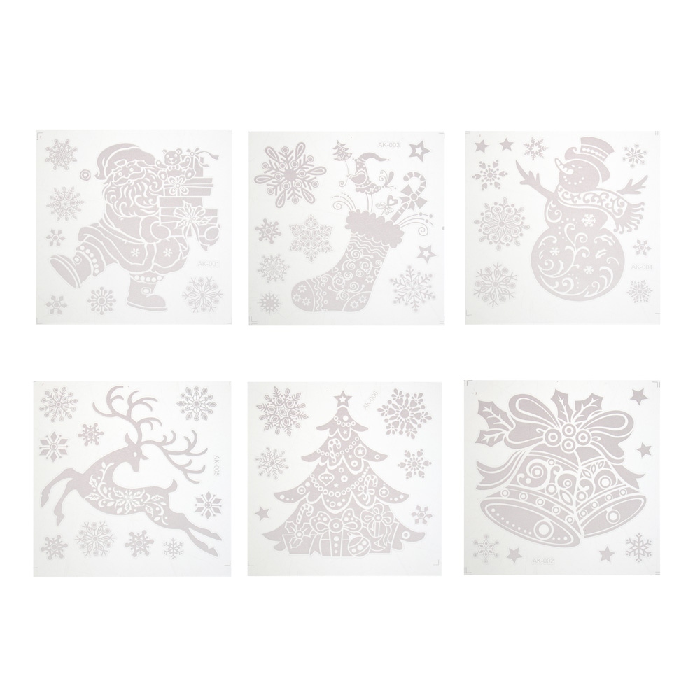 СНОУ БУМ Наклейка комбинированная, 18x23 см, ПВХ, арт.№ 336-508