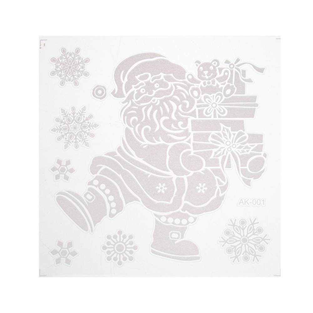 СНОУ БУМ Наклейка комбинированная, 18x23 см, ПВХ, арт.№ 336-508