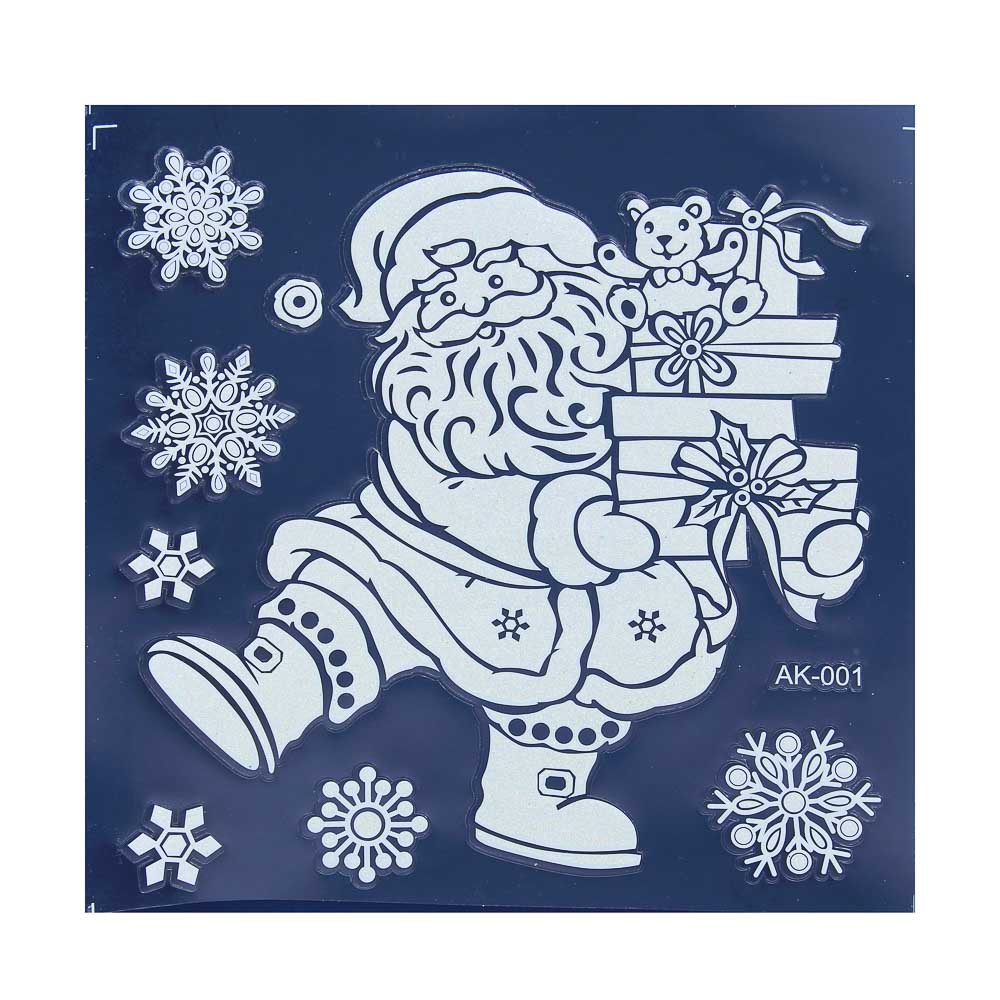 СНОУ БУМ Наклейка комбинированная, 18x23 см, ПВХ, арт.№ 336-508