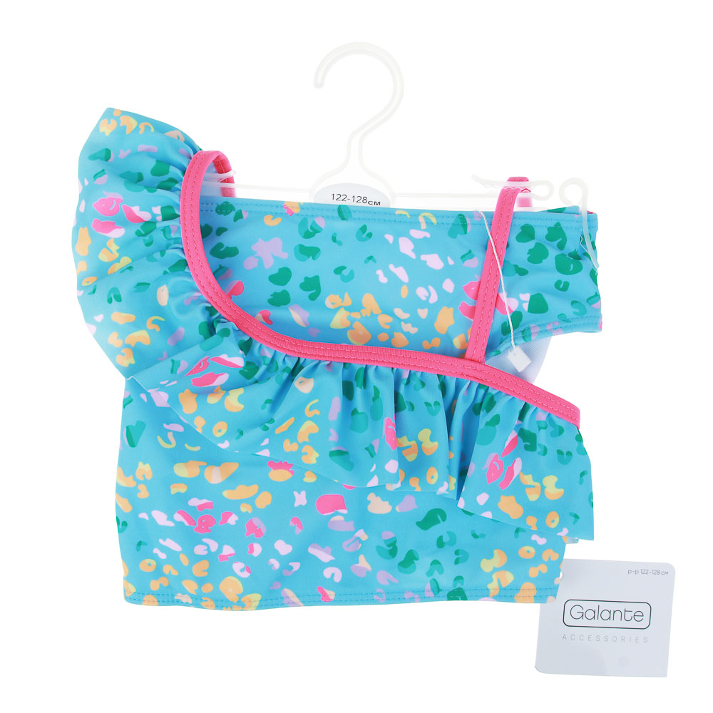GALANTE Купальник для девочки раздельный, р. 122-128, 82% полиэстер, 18% эластан, ВЛ25-06, арт.№ 331-288